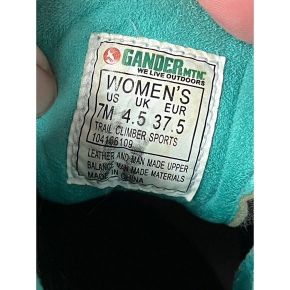 Gander MTN Trail Climber Sport Womens Boot Sz 7 - Picture 8 of 8